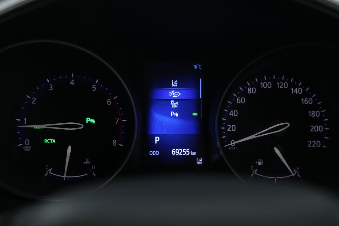 2017 Toyota C-HR (AWD), Automatic, 69255 km, Odometer View