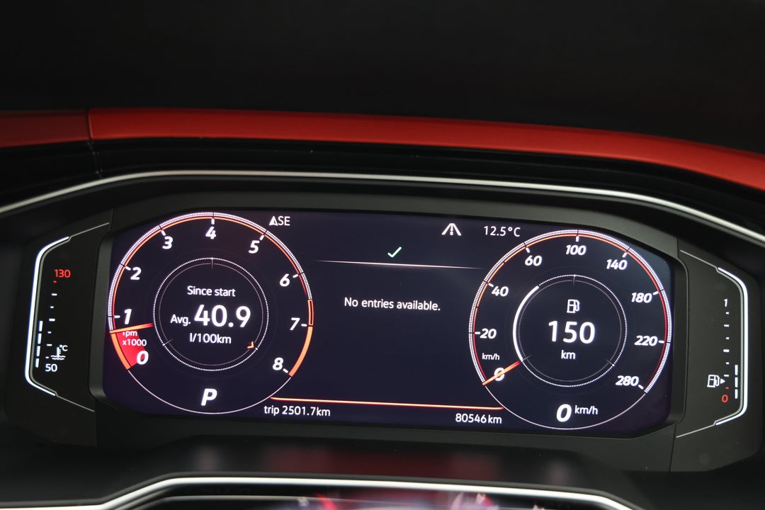 2018 Volkswagen Polo Gti, Automatic, 80546 km, Odometer View