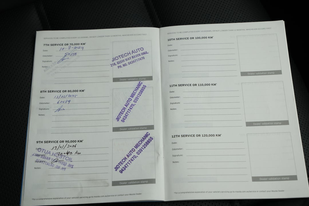 2017 Mazda 6 Gt, Automatic, 72940 km, Service History