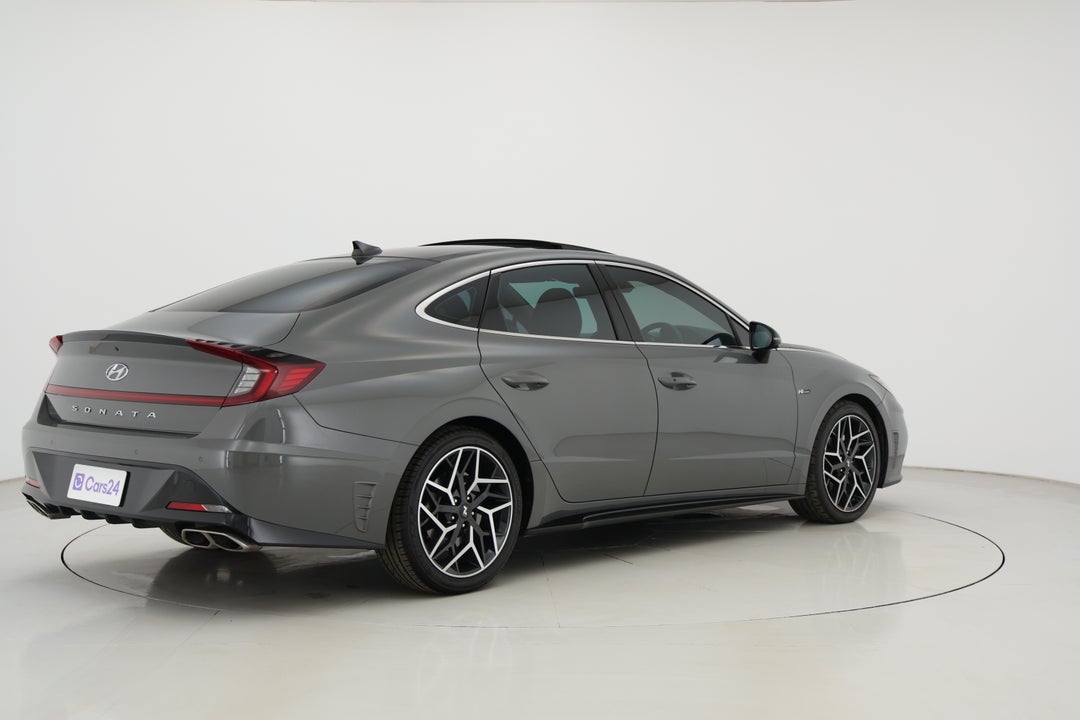 2022 Hyundai Sonata N Line, Automatic, 95964 km, Right Back Diagonal (45- Degree) View