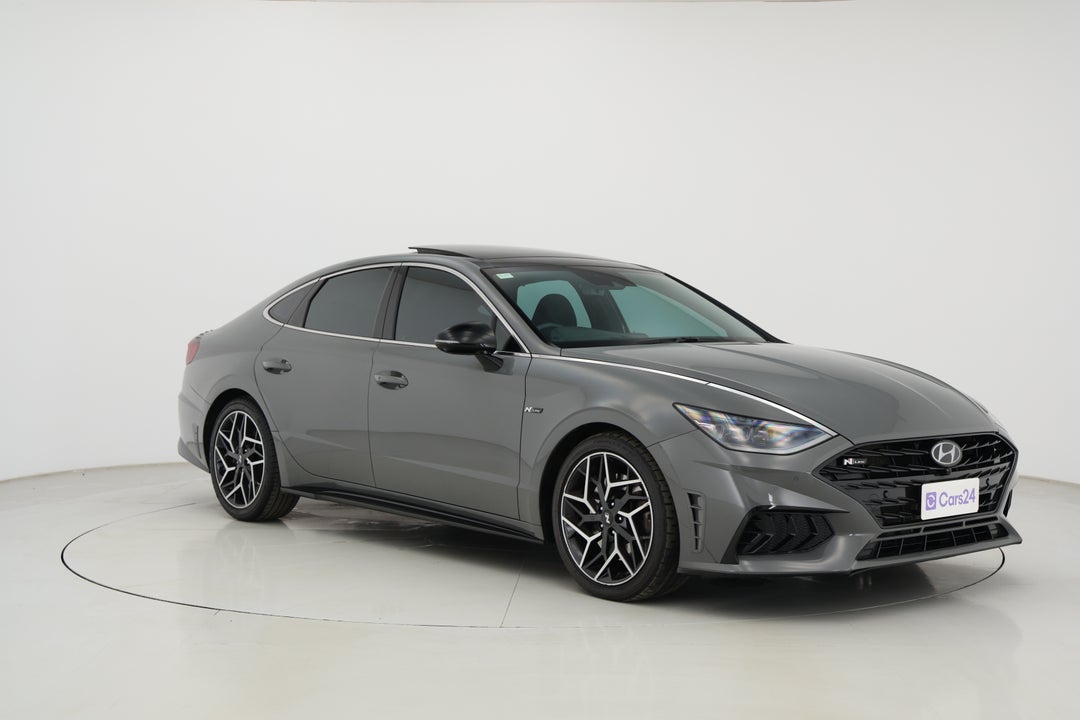 2022 Hyundai Sonata N Line, Automatic, 95964 km, Right Front Diagonal (45- Degree) View