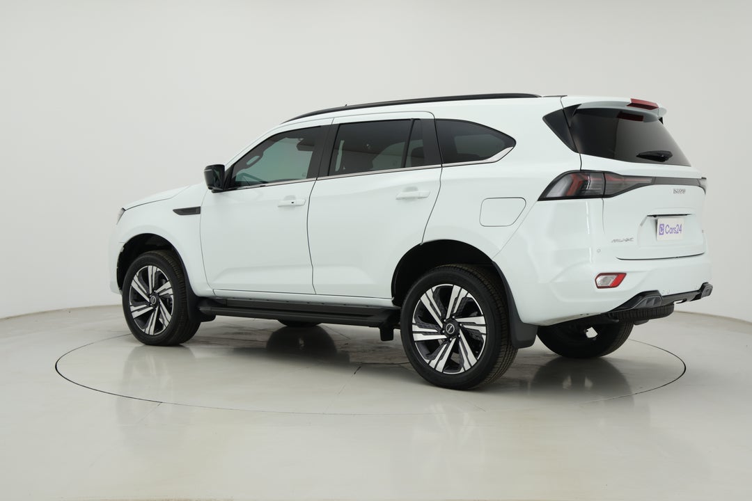 2024 Isuzu Ute MU-X Ls-t, Automatic, 3851 km, Left Back Diagonal (45- Degree) View