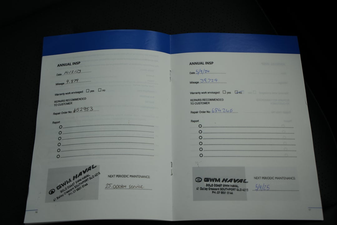 2022 GWM Haval H6 Ultra, Automatic, 62133 km, Service History