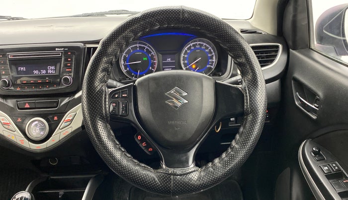 2017 Maruti Baleno DELTA 1.2 K12, Petrol, Manual, 69,854 km, Steering Wheel Close Up