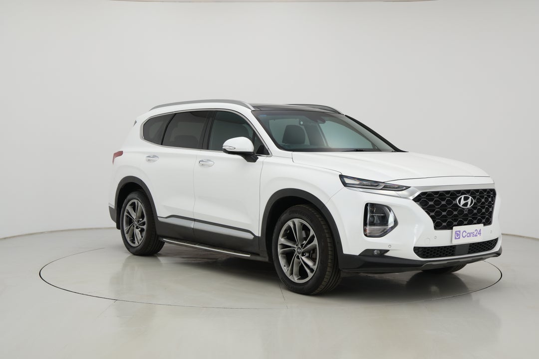 2019 Hyundai Santa Fe Highlander Crdi (AWD), Automatic, 90713 km, Right Front Diagonal (45- Degree) View