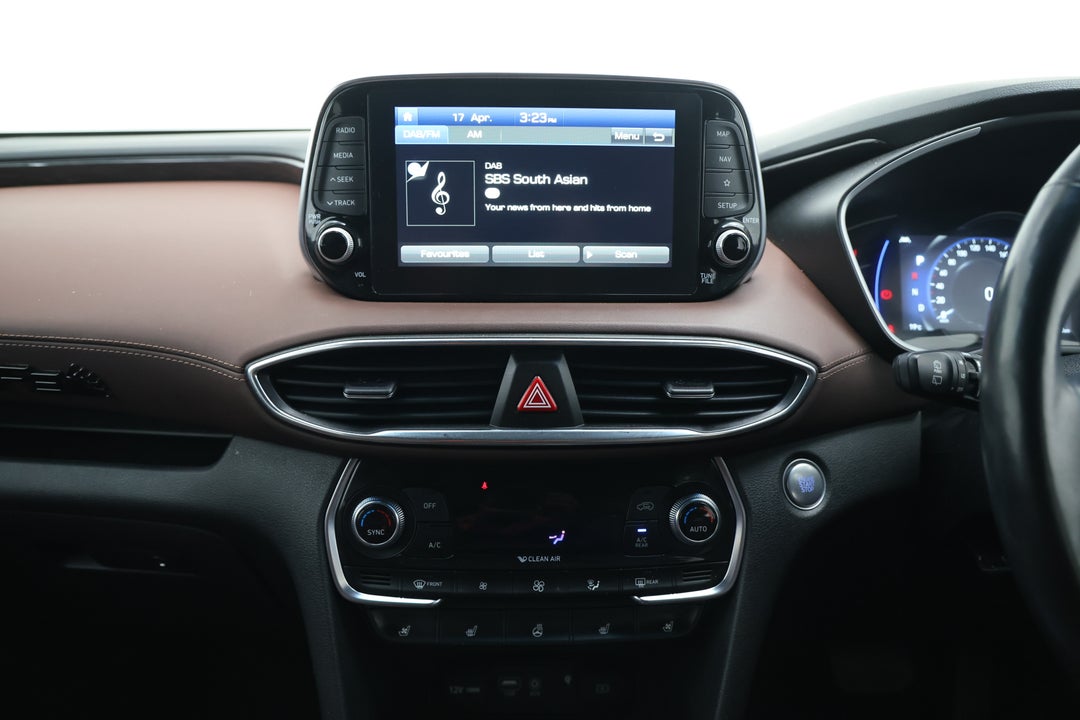 2019 Hyundai Santa Fe Highlander Crdi (AWD), Automatic, 90713 km, Center Console