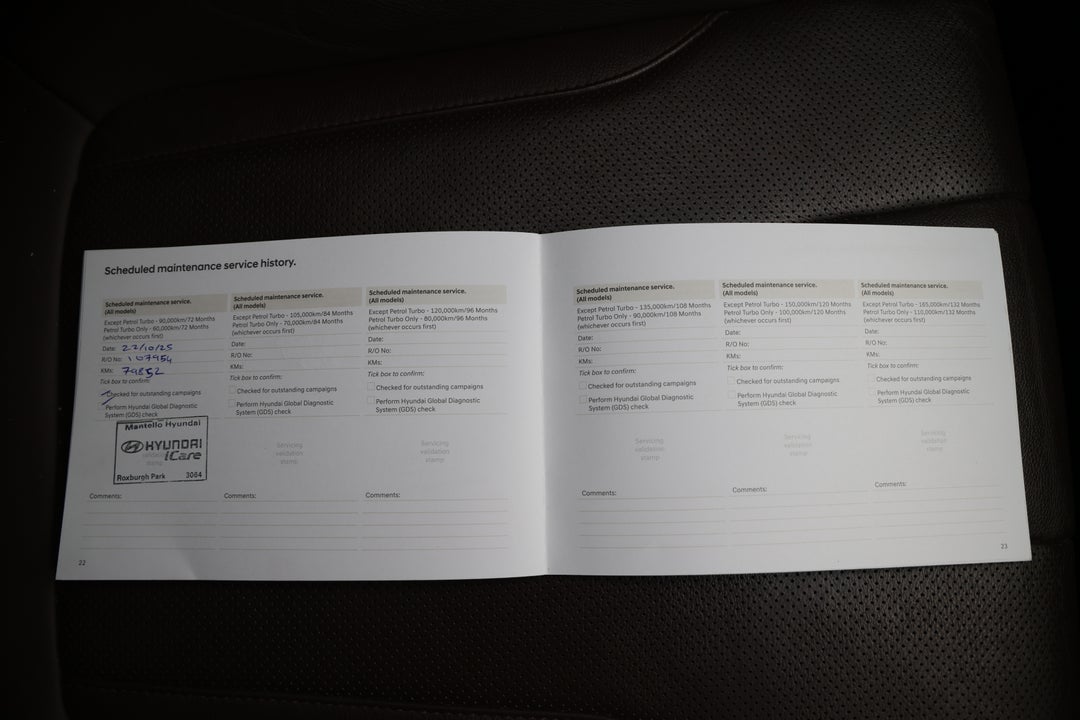 2019 Hyundai Santa Fe Highlander Crdi (AWD), Automatic, 90713 km, Service History