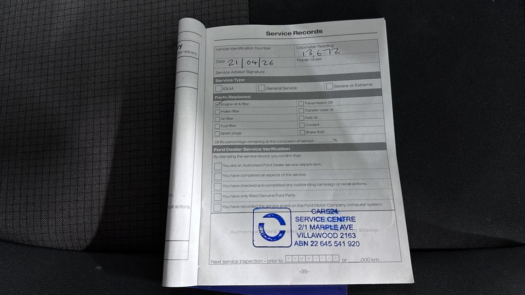 2024 Ford Transit 350l Lwb (FWD), Automatic, 13672 km, Service History