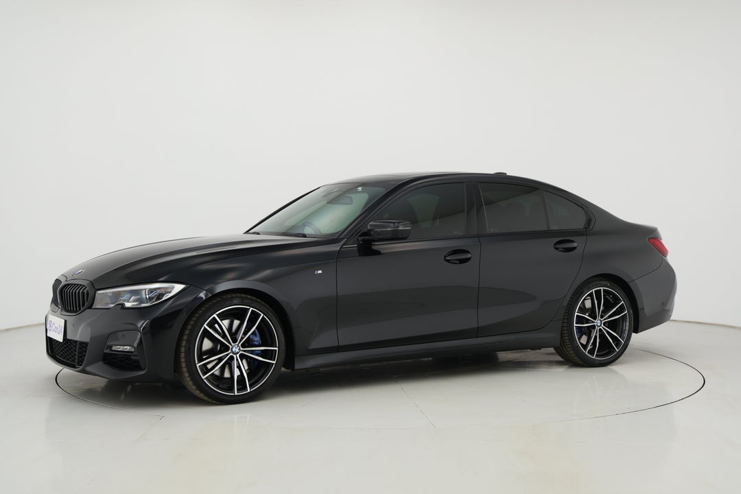 2021 BMW 3 30i M Sport, Automatic, 72625 km, Left Front Diagonal (45- Degree) View