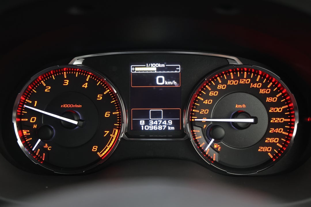 2016 Subaru WRX Premium (AWD), Manual, 109687 km, Odometer View