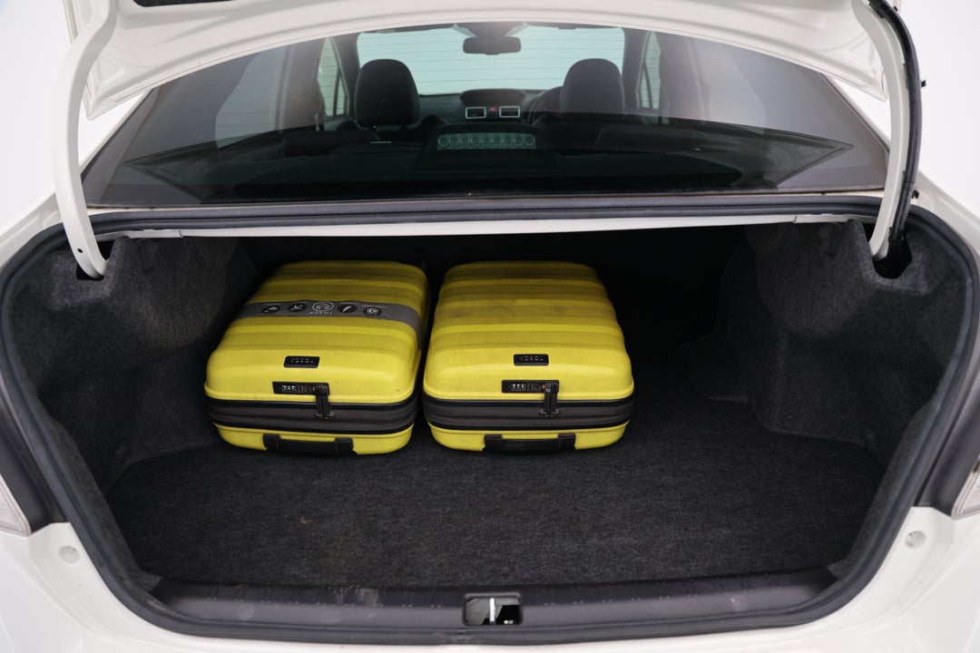 2016 Subaru WRX Premium (AWD), Manual, 109687 km, Boot Inside View with Luggage