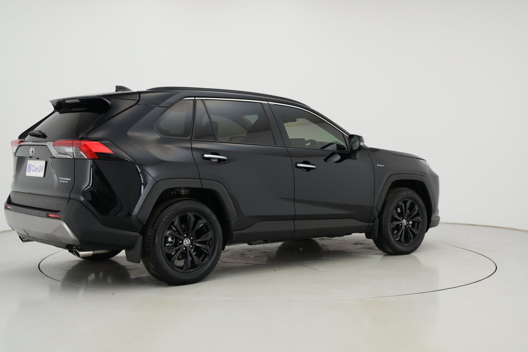 2025 Toyota RAV4 Cruiser (2WD) Hybrid, Automatic, 4948 km, Right Back Diagonal (45- Degree) View