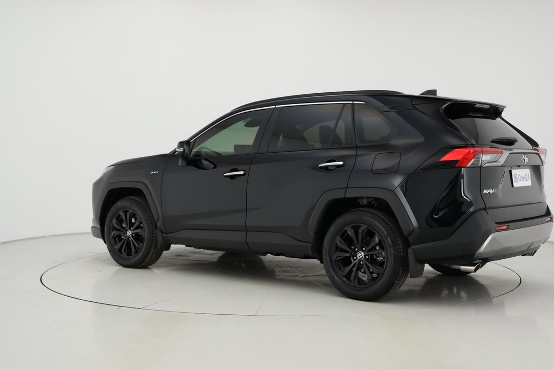 2025 Toyota RAV4 Cruiser (2WD) Hybrid, Automatic, 4948 km, Left Back Diagonal (45- Degree) View