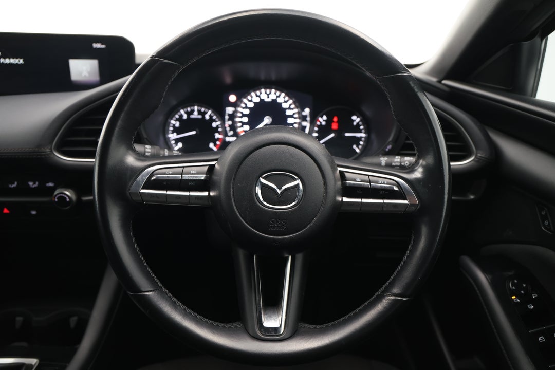 2021 Mazda 3 G20 Pure, Automatic, 51215 km, Steering Wheel Close-up