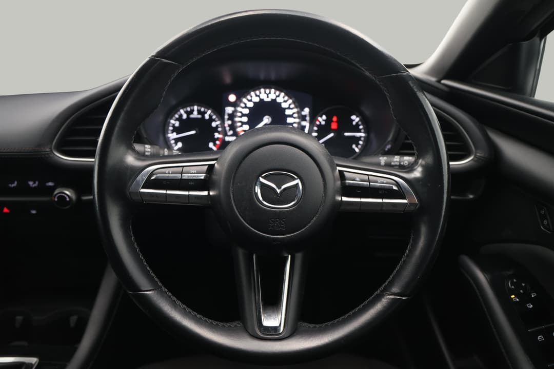 2021 Mazda 3 G20 Pure, Automatic, 54183 km, Steering Wheel Close-up