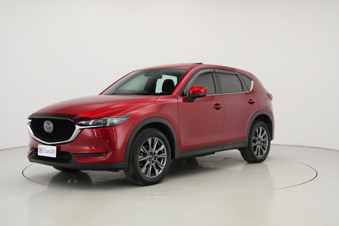 2019 Mazda CX-5 Akera (4x4), Automatic, 130610 km, Left Front Diagonal (45- Degree) View