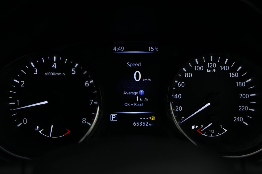 2018 Nissan X-trail St-l (2WD), Automatic, 65352 km, Odometer View