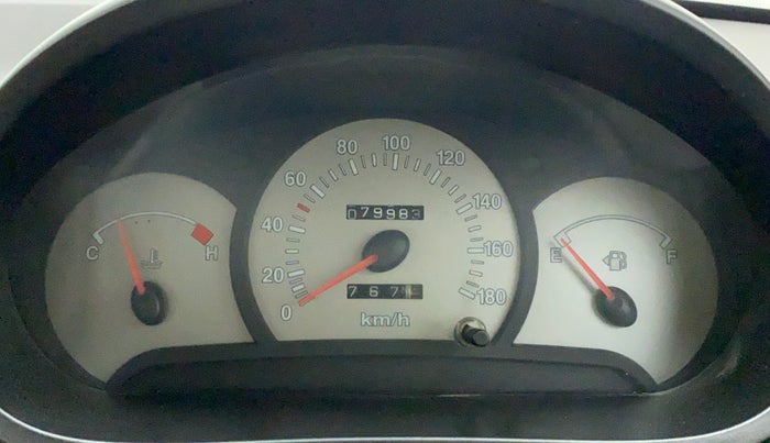 2013 Hyundai Santro Xing GL PLUS, Petrol, Manual, 79,983 km, Odometer Image