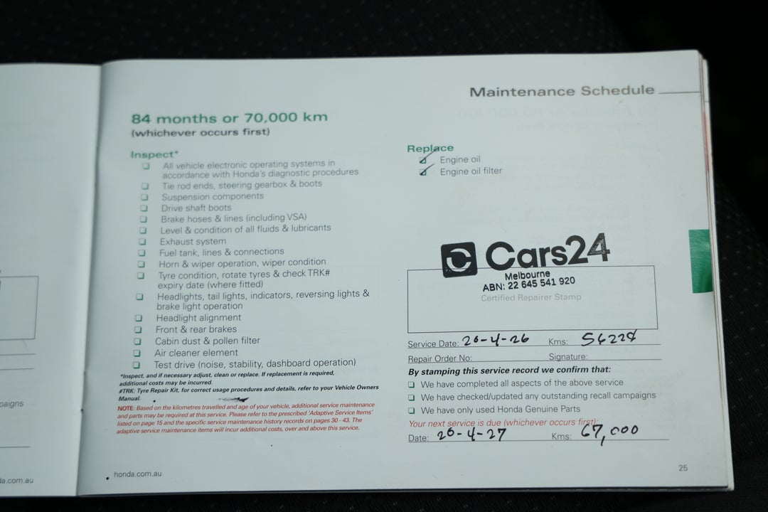 2019 Honda HR-V Vti, Automatic, 56229 km, Service History