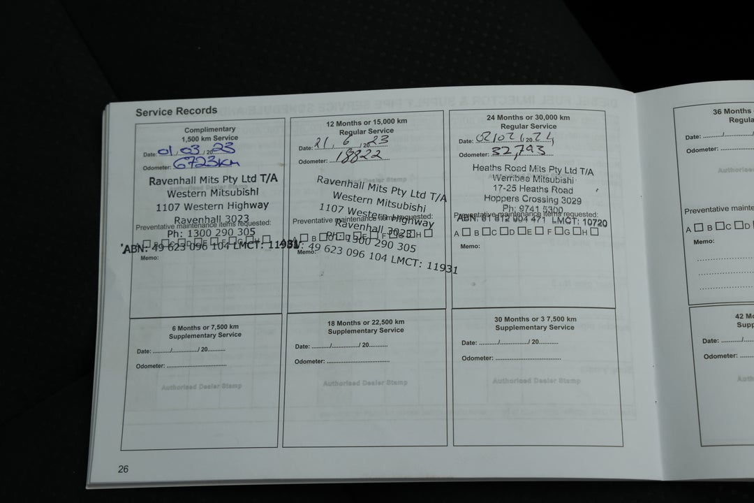 2022 Mitsubishi Eclipse Cross Aspire (2WD), Automatic, 60094 km, Service History