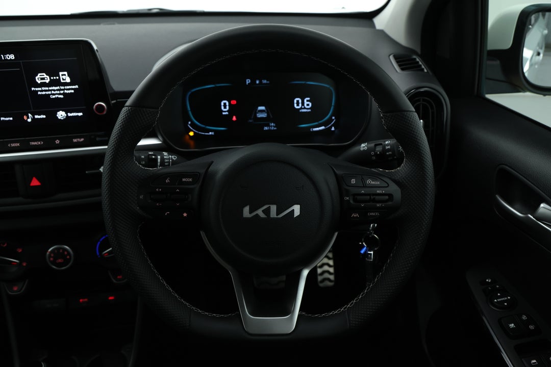 2025 Kia Picanto Gt Line (pe2), Automatic, 26112 km, Steering Wheel Close-up