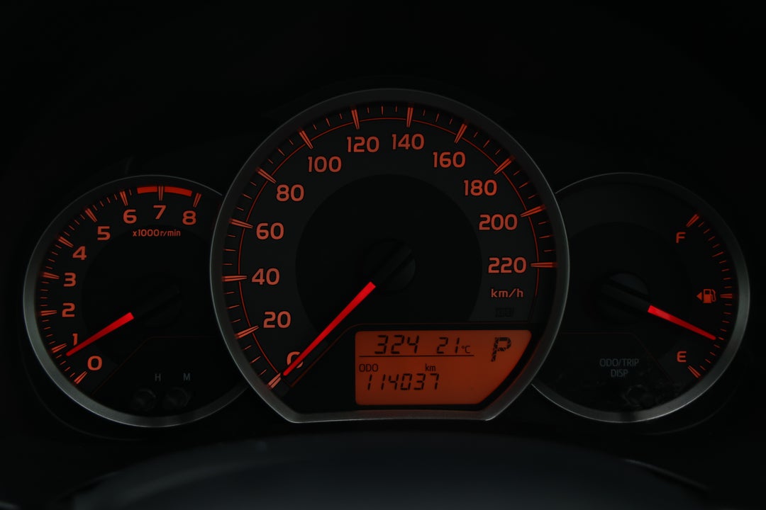 2015 Toyota Yaris Ascent, Automatic, 114037 km, Odometer View