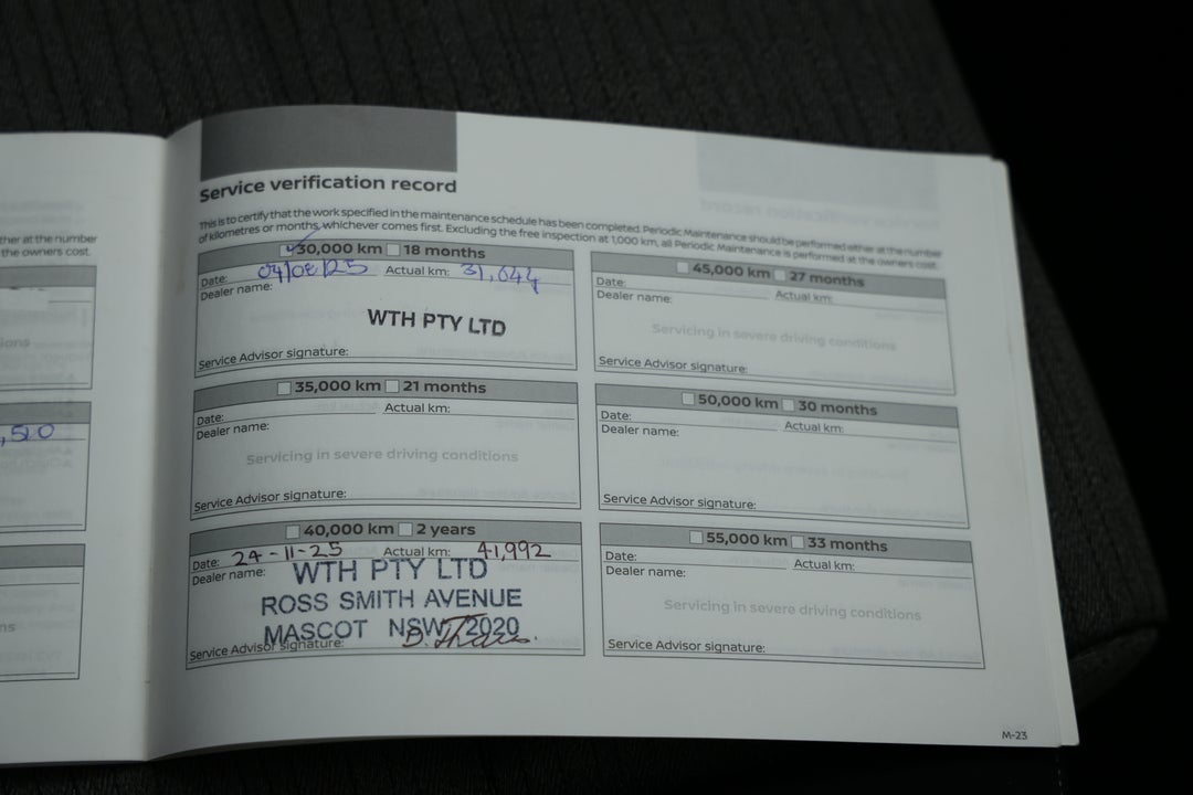 2024 Nissan X-trail St (2WD), Automatic, 52749 km, Service History