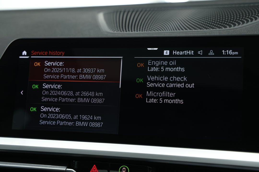 2019 BMW 3 30i M Sport, Automatic, 32033 km, Service History