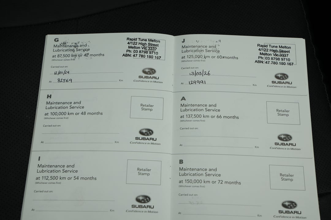 2018 Subaru Forester 2.5i-s, Automatic, 130237 km, Service History