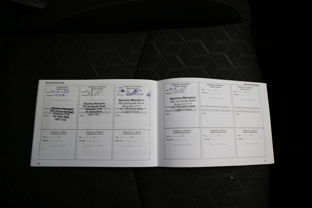 2022 Mitsubishi ASX Es (2WD), Automatic, 43011 km, Service History