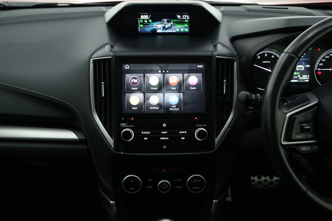 2019 Subaru Forester 2.5i-s (AWD), Automatic, 80592 km, Center Console