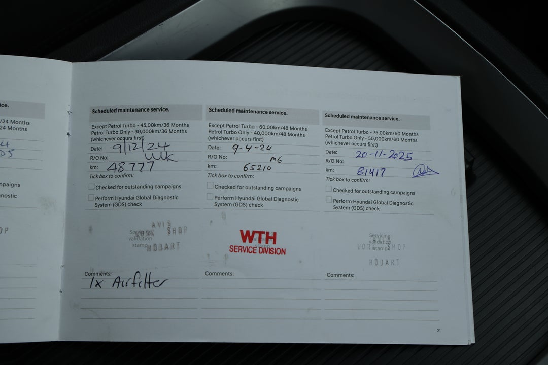 2022 Hyundai Staria Staria, Automatic, 90921 km, Service History