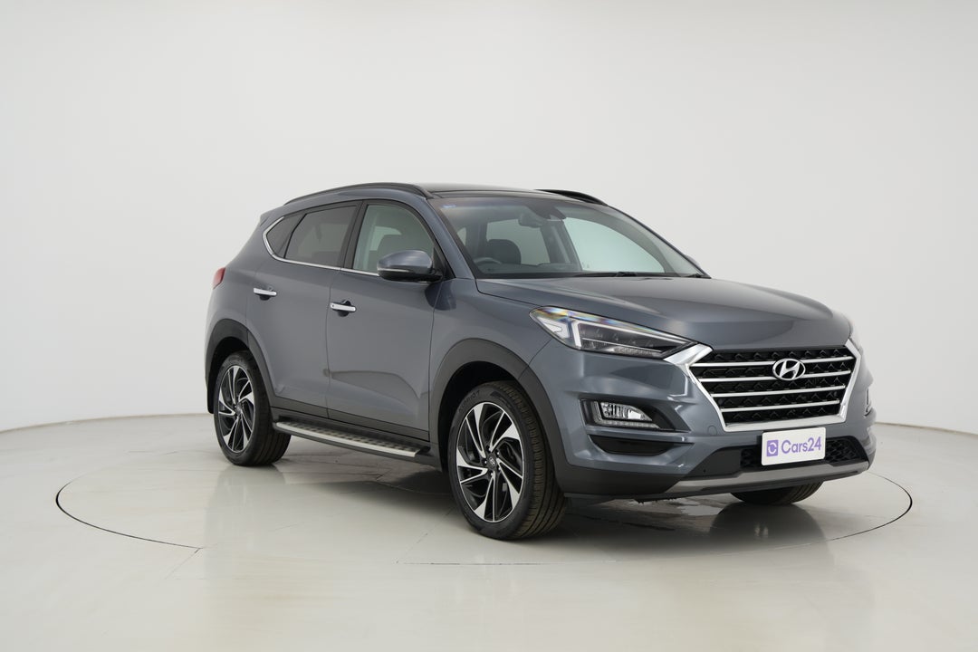 2020 Hyundai Tucson Highlander (AWD), Automatic, 66934 km, Right Front Diagonal (45- Degree) View