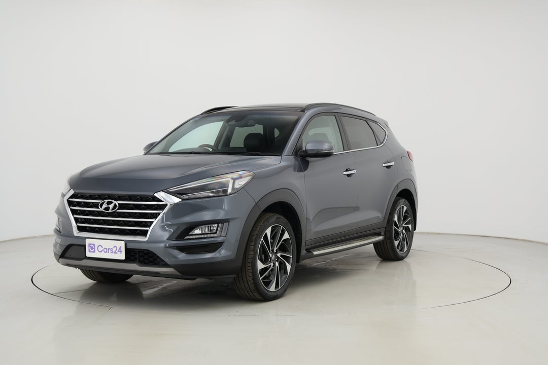 2020 Hyundai Tucson Highlander (AWD), Automatic, 66934 km, Left Front Diagonal (45- Degree) View