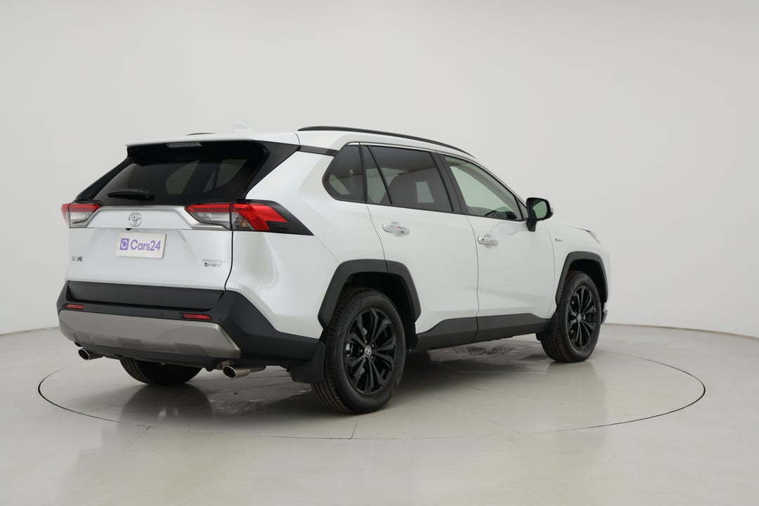 2025 Toyota RAV4 Cruiser (2WD) Hybrid, Automatic, 9889 km, Right Back Diagonal (45- Degree) View