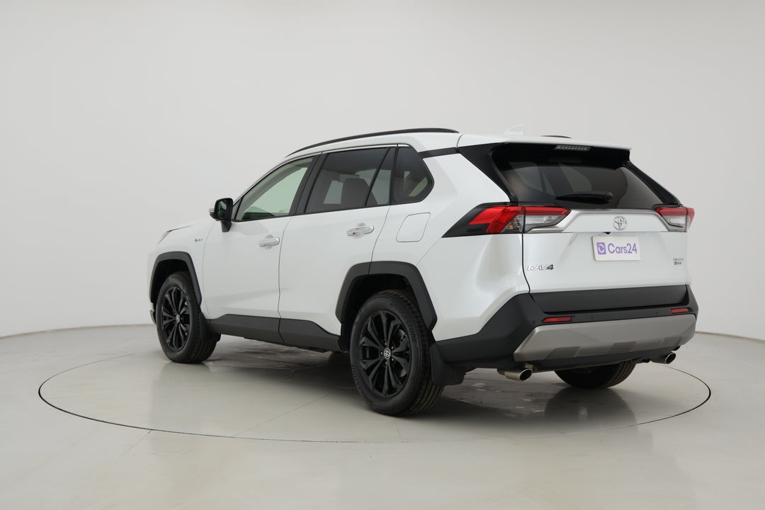 2025 Toyota RAV4 Cruiser (2WD) Hybrid, Automatic, 9889 km, Left Back Diagonal (45- Degree) View