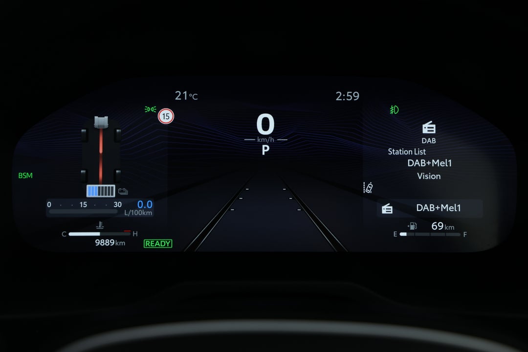 2025 Toyota RAV4 Cruiser (2WD) Hybrid, Automatic, 9889 km, Odometer View