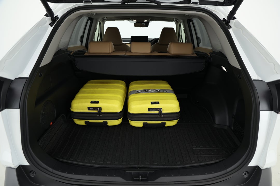 2025 Toyota RAV4 Cruiser (2WD) Hybrid, Automatic, 9889 km, Boot Inside View with Luggage