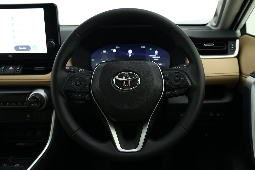 2025 Toyota RAV4 Cruiser (2WD) Hybrid, Automatic, 9889 km, Steering Wheel Close-up