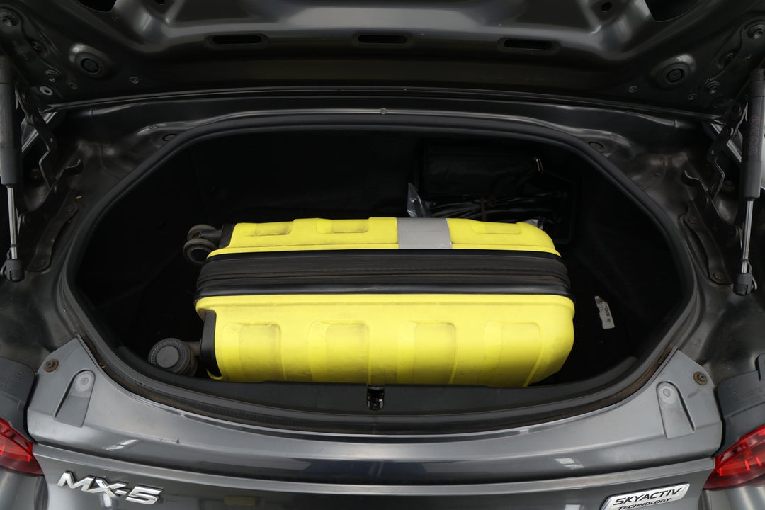 2017 Mazda MX-5 Rf Gt, Manual, 50846 km, Boot Inside View with Luggage