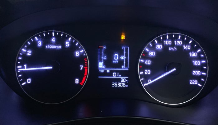 2017 Hyundai Elite i20 SPORTZ 1.2, Petrol, Manual, 36,366 km, Odometer Image