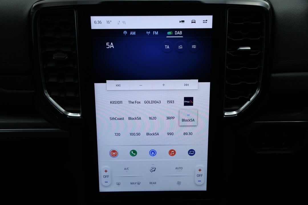 2022 Ford Everest Trend (4x4), Automatic, 46673 km, Infotainment System