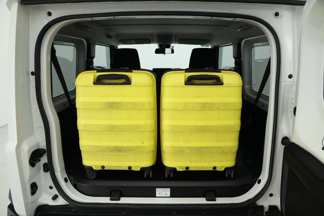 2024 Suzuki Jimny Glx, Automatic, 2837 km, Boot Inside View with Luggage