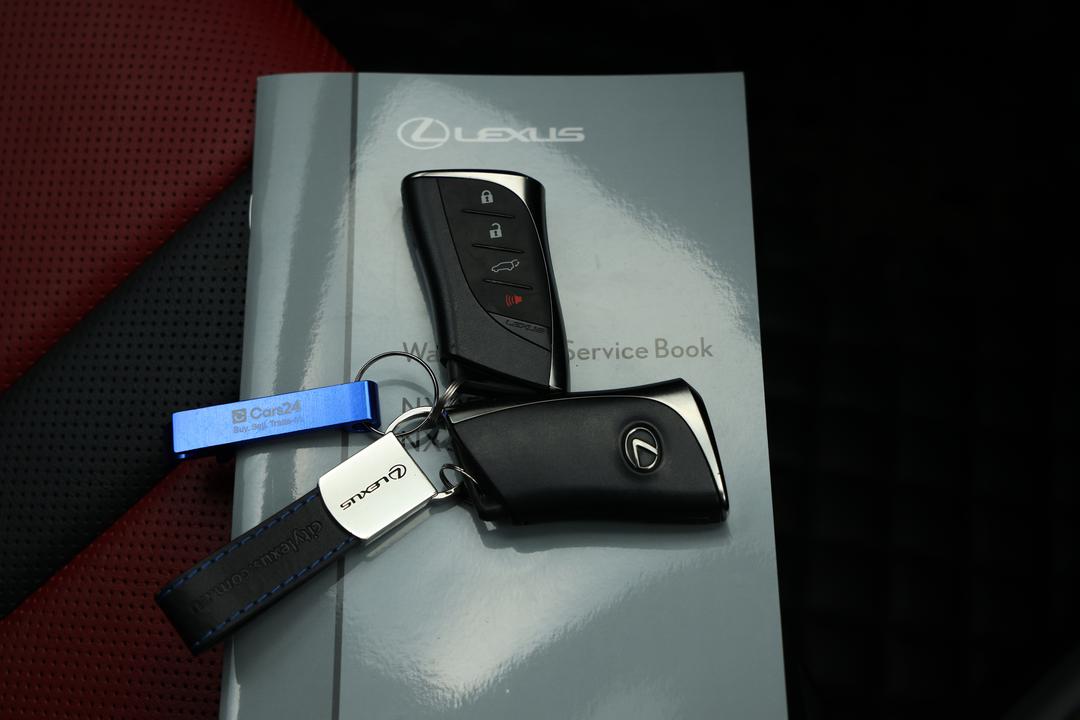 2022 Lexus Nx350h F Sport Hybrid 2WD, Automatic, 40388 km, Key Close-up