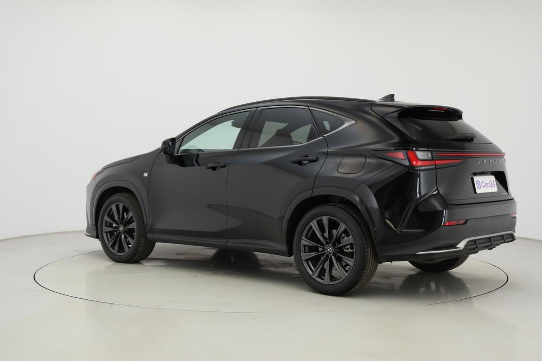 2022 Lexus Nx350h F Sport Hybrid 2WD, Automatic, 40388 km, Left Back Diagonal (45- Degree) View