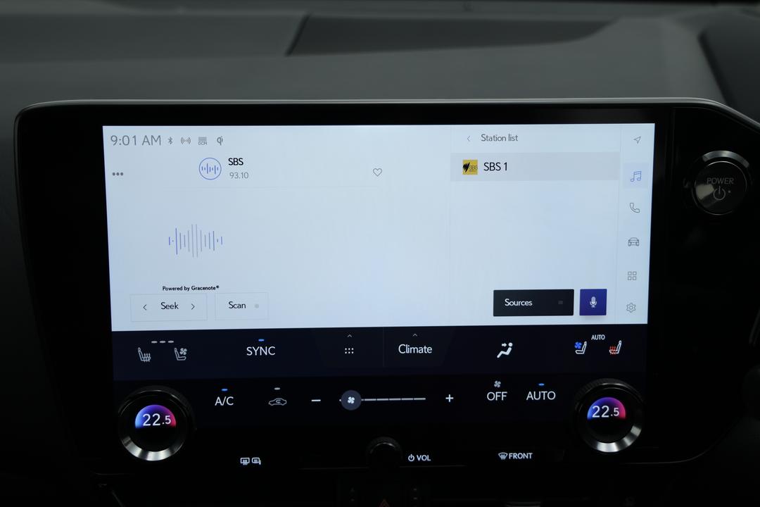 2022 Lexus Nx350h F Sport Hybrid 2WD, Automatic, 40388 km, Infotainment System