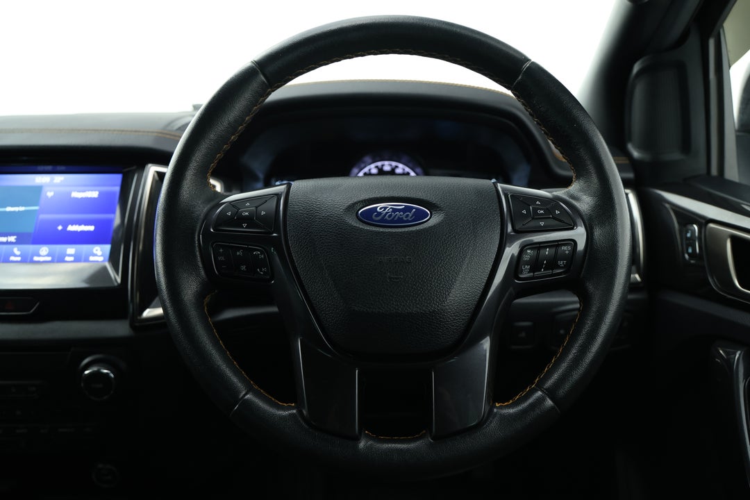 2019 Ford Ranger Wildtrak 2.0 (4x4), Automatic, 64245 km, Steering Wheel Close-up