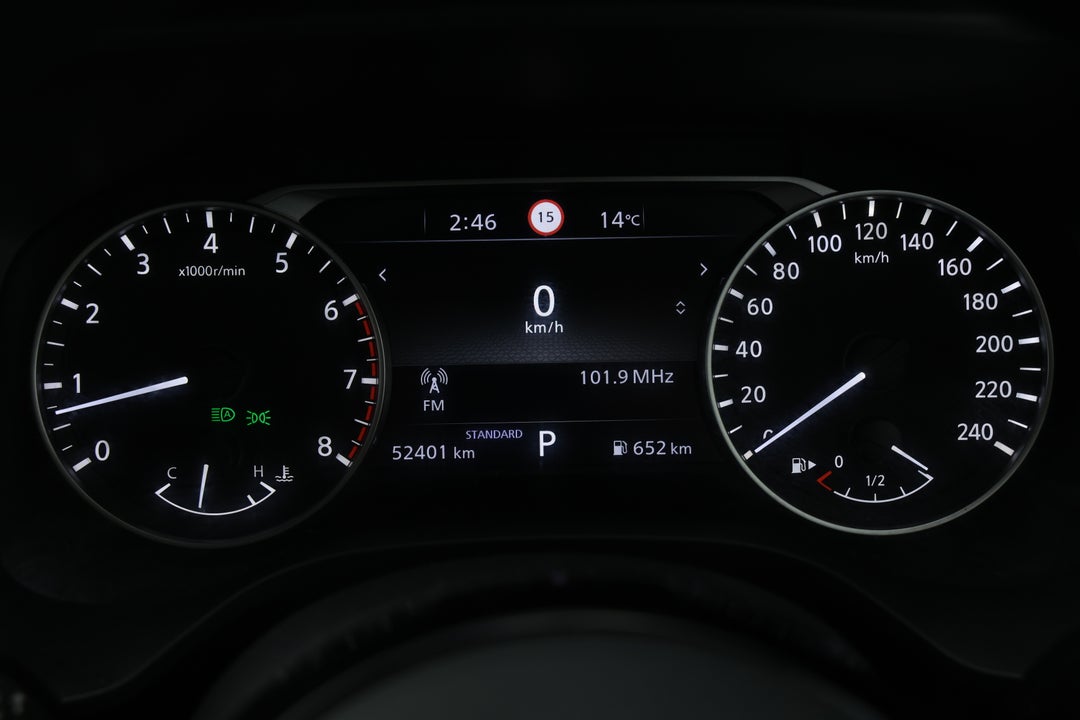 2024 Nissan X-trail St (2WD), Automatic, 52401 km, Odometer View