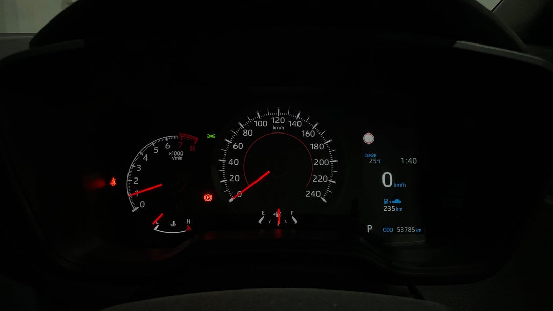 2021 Toyota Corolla Ascent Sport, Automatic, 53785 km, Odometer View