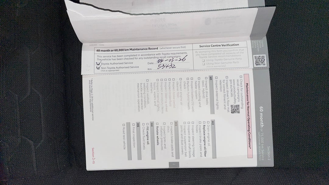 2021 Toyota Corolla Ascent Sport, Automatic, 53785 km, Service History